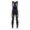 bibtights FORCE SPIKE with pad, black-fluo