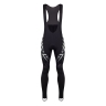 bibtights FORCE SPIKE with pad, black-white