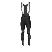 bibtights FORCE SPRING with pad, black