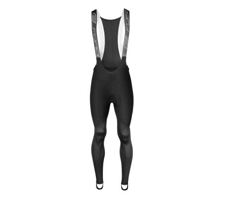 bibtights FORCE SPRING with pad, black