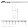 bibtights FORCE Z68 with pad, black 