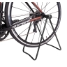 bike display stand, for rear axle or QR, black