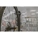bike hanger F on the wall for front wheel, black