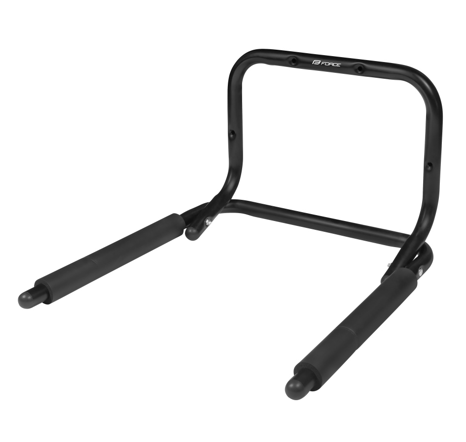 bike hanger FORCE wall mounted foldable steel,blck