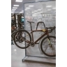 bike hanger-wall for frame foldable steel, blk