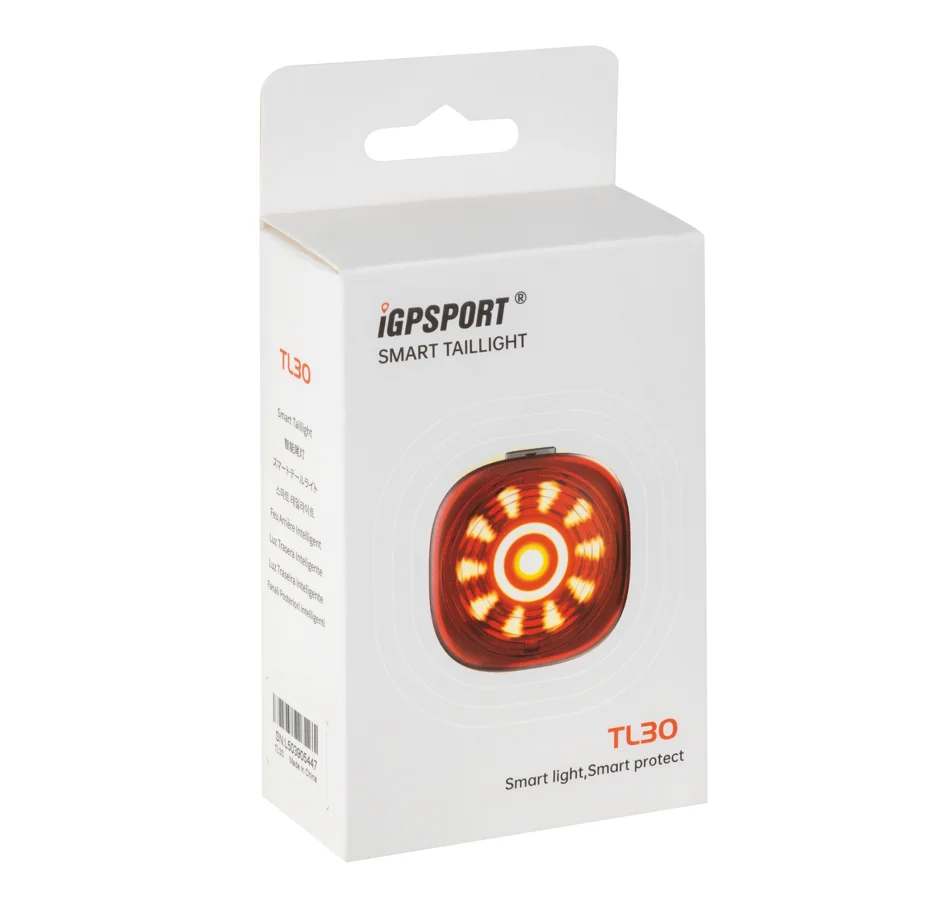 blikačka zadní IGPSPORT TL30, smart