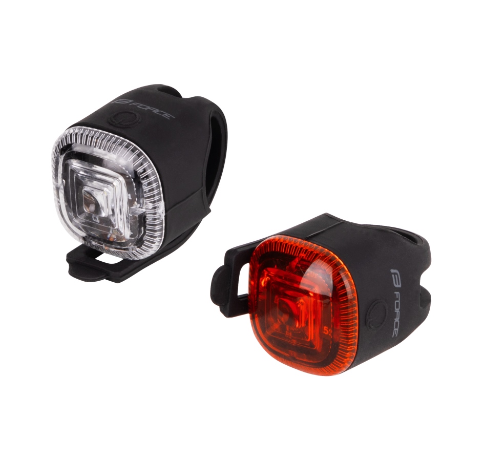 blinking light set F TWIST 2.0  batt. front + rear