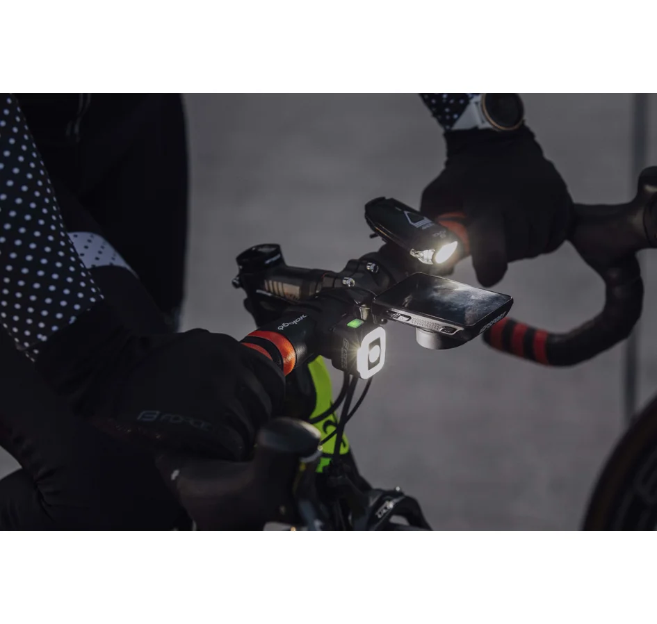 blinking lightset FORCE FLEA USB front wh+rear red