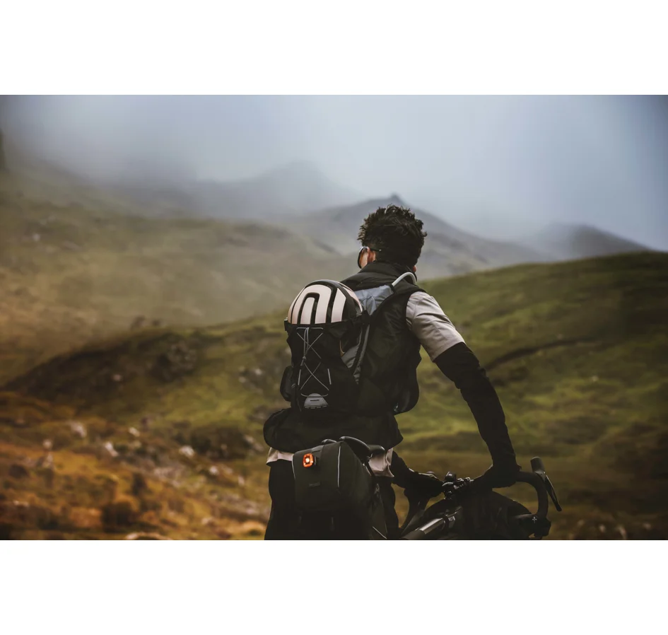 blinking lightset FORCE FLEA USB front wh+rear red