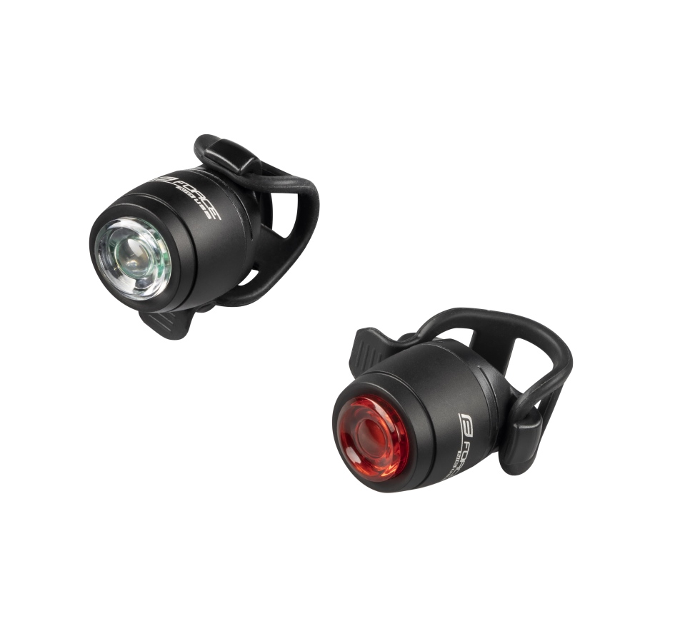 blinking lightset FORCE NIB USB front wht+rear red