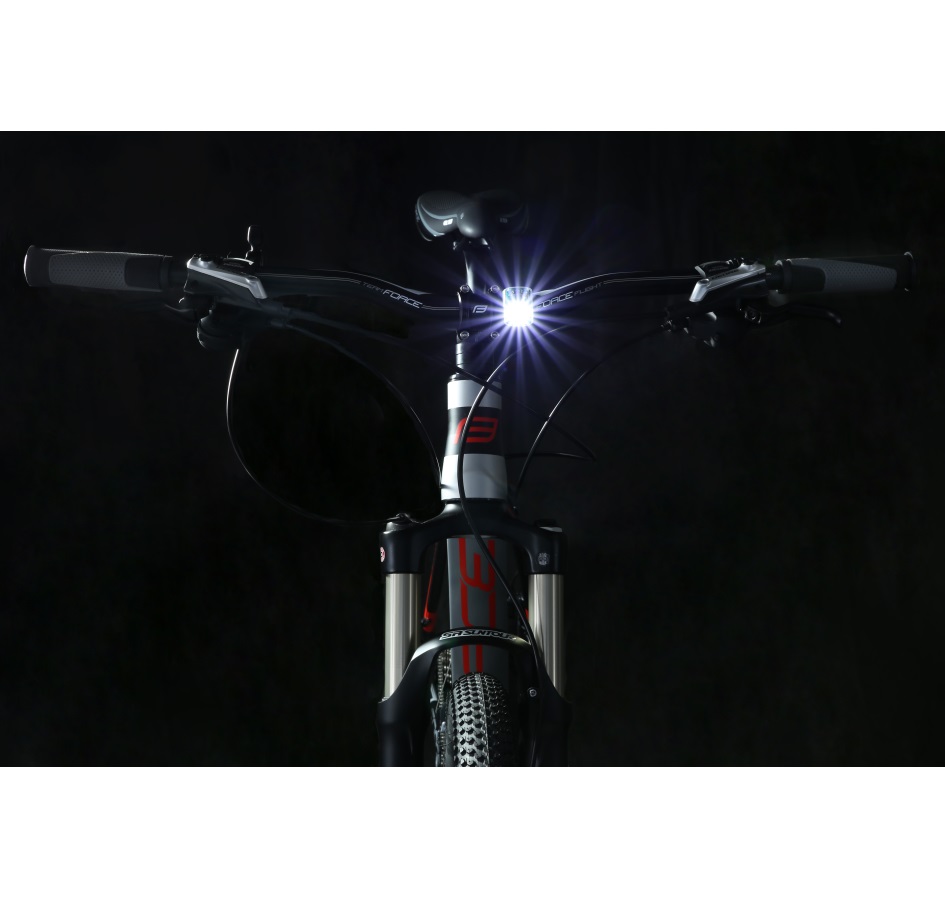 blinking lightset FORCE POINT USB front w+rear red