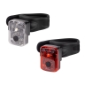 blinking lightset FORCE POINT USB front w+rear red