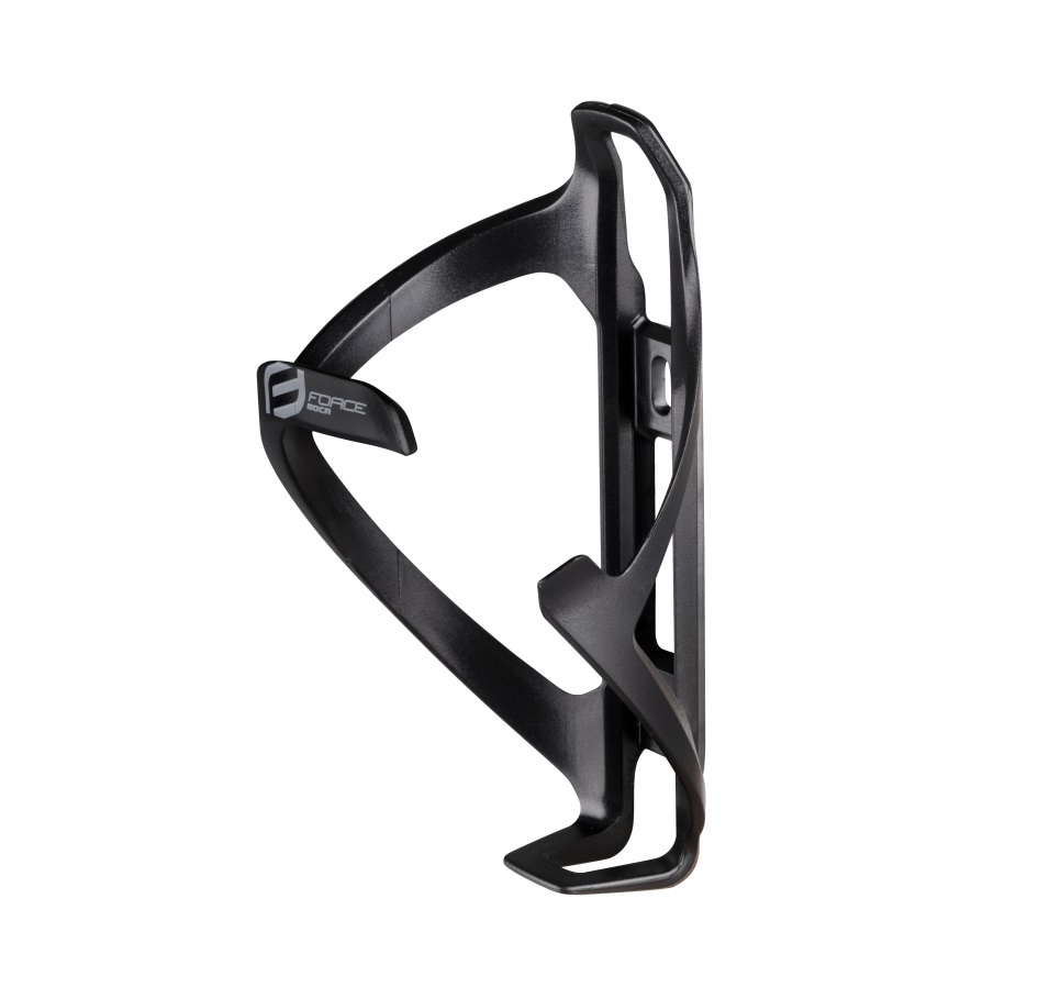 bottle cage FORCE BOCA, plastic, bla-grey