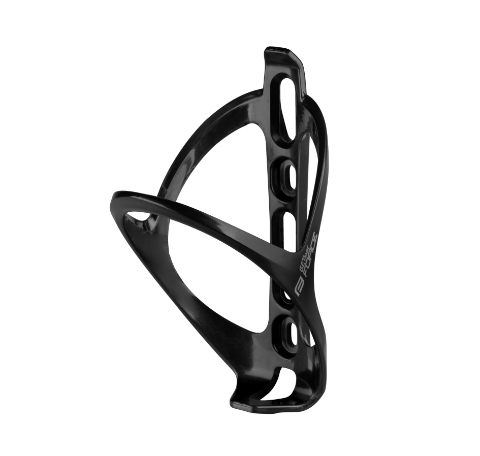 bottle cage FORCE GET BASIC, plastic,black-grey