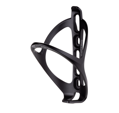 bottle cage FORCE GET plastic, black-grey matte