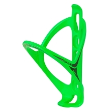 bottle cage FORCE GET plastic, green glossy
