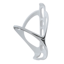 bottle cage FORCE GET plastic,white-black glossy