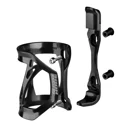 bottle cage FORCE HODE, plastic, black-grey