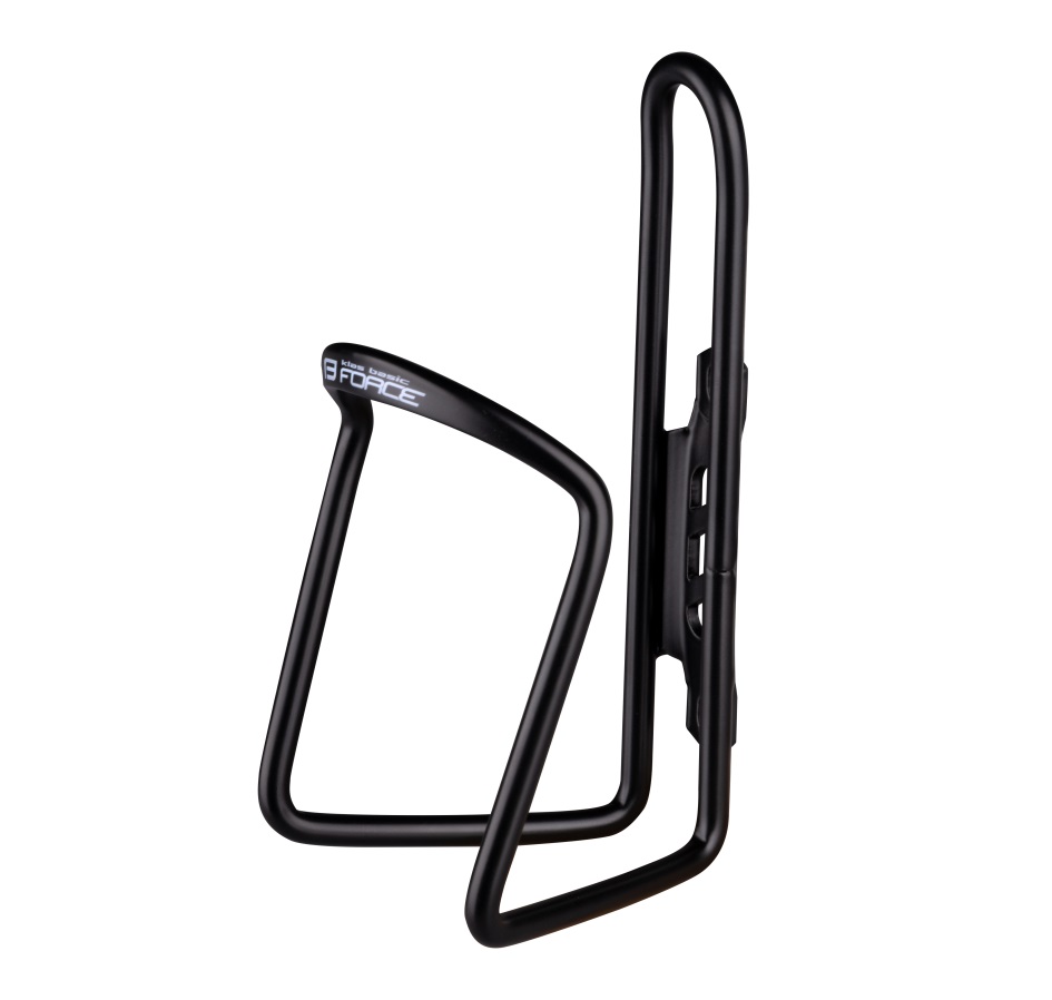 bottle cage FORCE KLAS Al BASIC, black, glossy