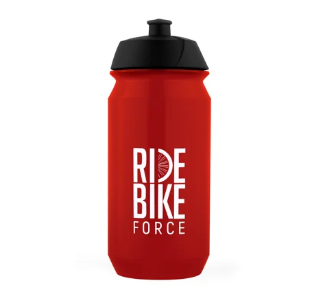 bottle F RIDE BIKE 0,5 l, red-white