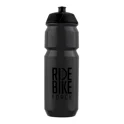 bottle F RIDE BIKE 0,75 l, transparent black-black