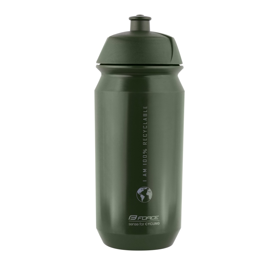 bottle FORCE BIO EARTH 0,5 l, green-grey