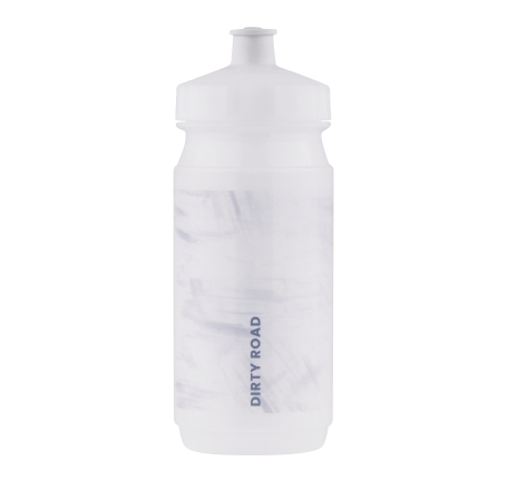 bottle FORCE DIRTY ROAD 0,55 l, transparent