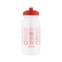 bottle FORCE ENJOY 0,5 l, transparent-red