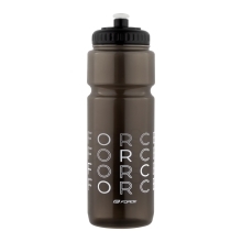 bottle FORCE ENJOY 0,75 l, transparent black-white