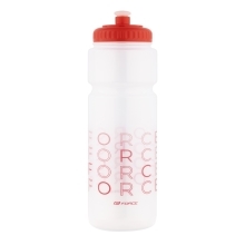 bottle FORCE ENJOY 0,75 l, transparent-red