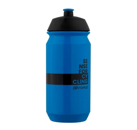 bottle FORCE FINE 0,5 l, blue-black
