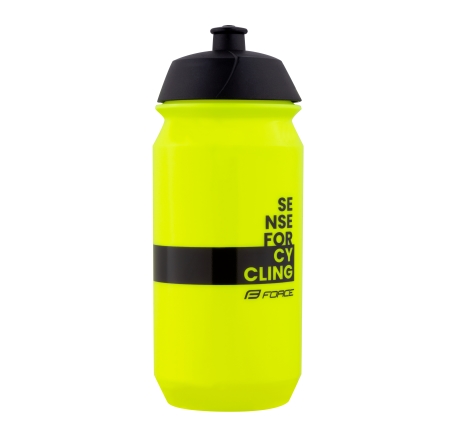 bottle FORCE FINE 0,5 l, fluo-black