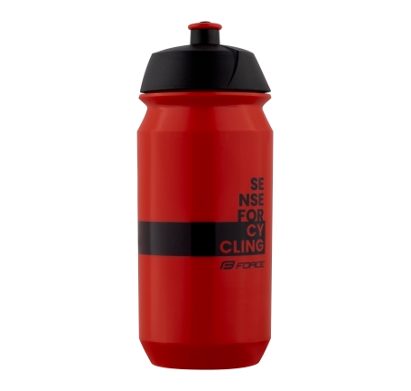 bottle FORCE FINE 0,5 l, red-black