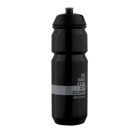 bottle FORCE FINE 0,75 l, black-grey