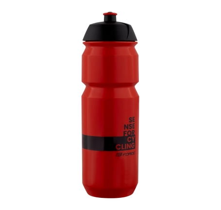 bottle FORCE FINE 0,75 l, red-black