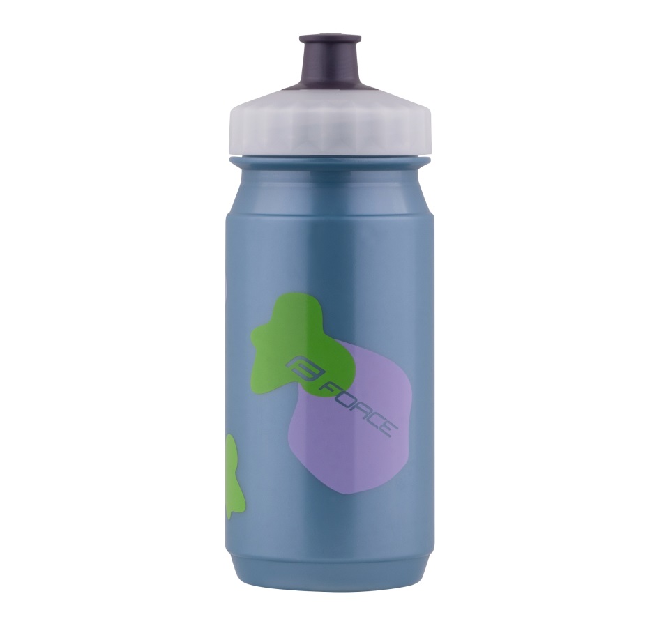 bottle FORCE PARTY RIDE 0,55 l, blue