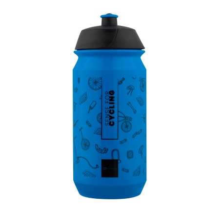 bottle FORCE PLAY 0,5 l, blue-black