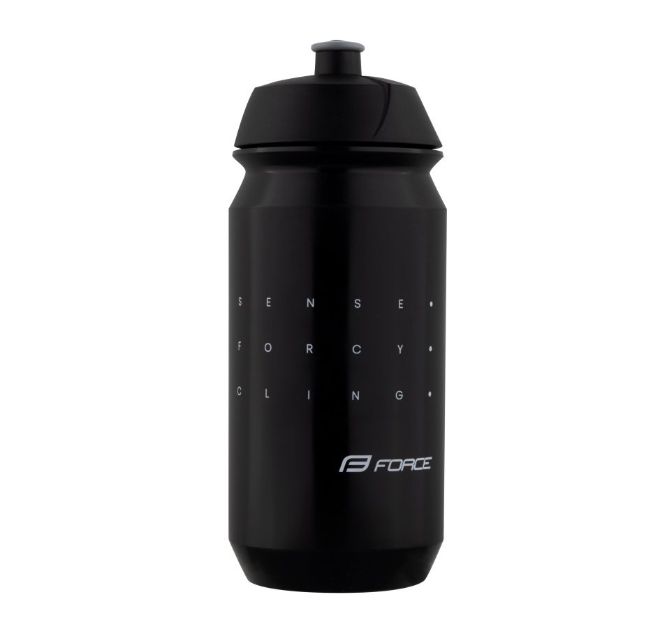 bottle FORCE SENSE 0,5 l, black-white