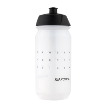 bottle FORCE SENSE 0,5 l, transparent-black