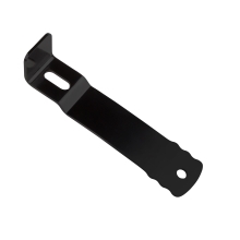 bracket for rear mudguard with vertical mount, blk