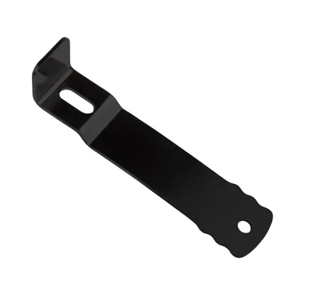 bracket for rear mudguard with vertical mount, blk