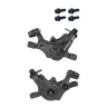 brake calipers F DUAL MTB mechanical, black, pair