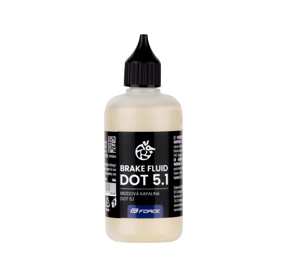 brake fluid DOT 5.1 FORCE, dropper 100 ml