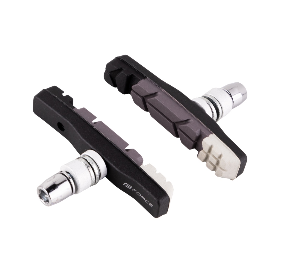 brake shoes F one-off, black-grey 70mm