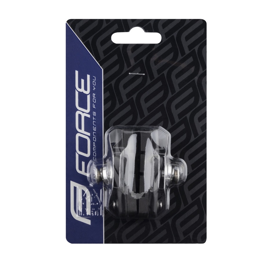 brake shoes F road removable,black 55mm