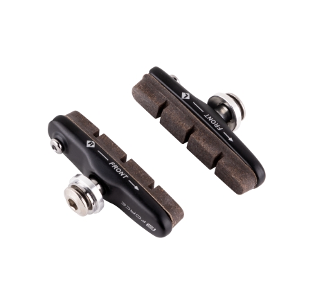 brake shoes F road removable cork, black 55mm