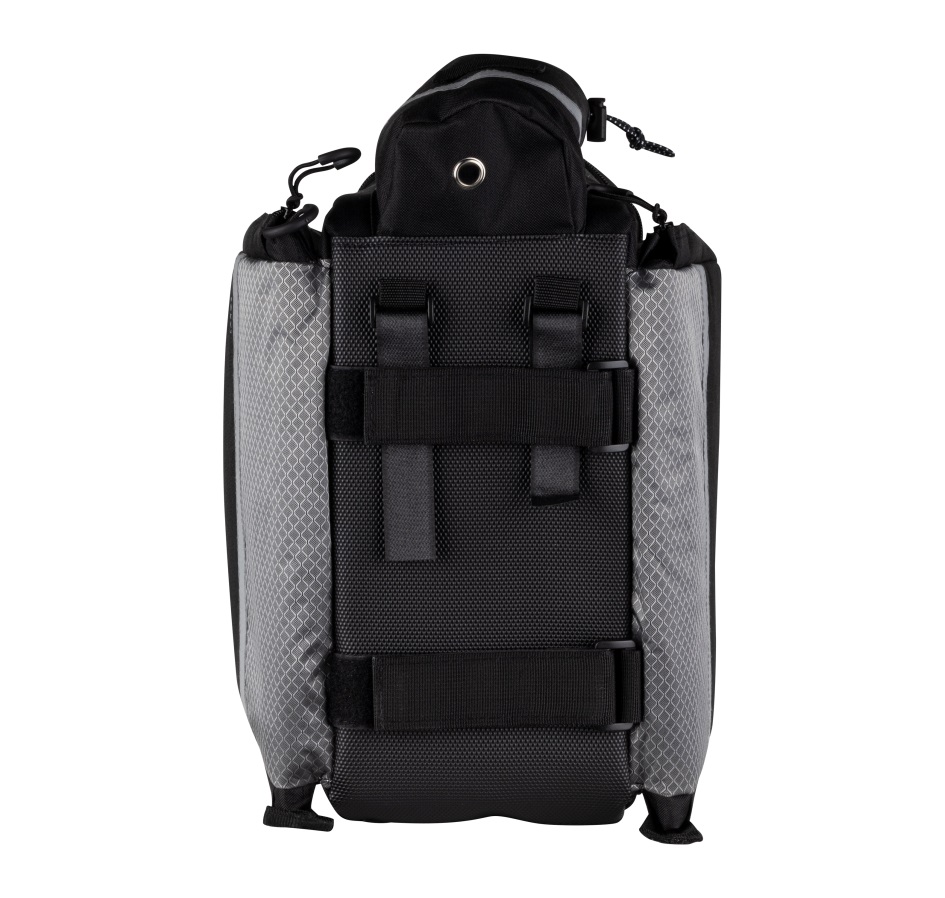 brašna na zadní nosič FORCE LARGE, černá 20 l