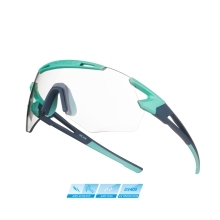 brýle F ARCADE, fluo-modré, fotochromatická skla