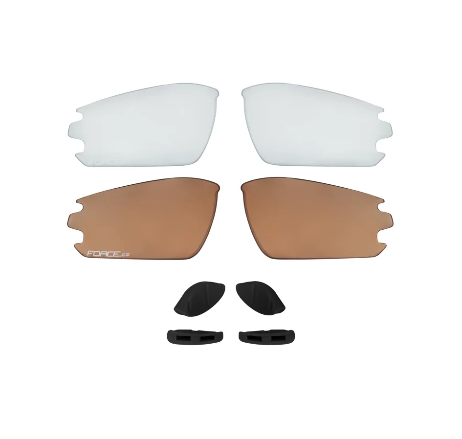 brýle FORCE CALIBRE modré, modrá zrc. skla