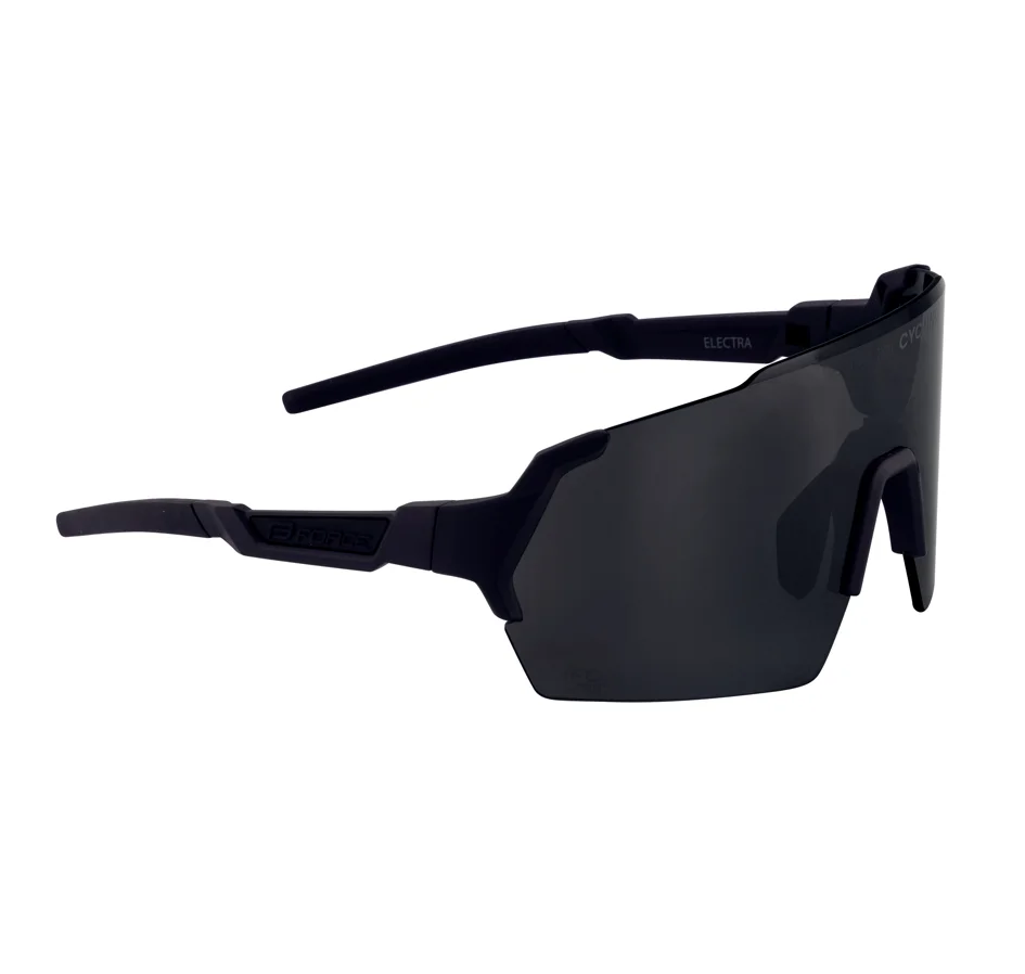 brýle FORCE ELECTRA černé, černé zrc. sklo